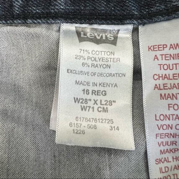 LEVIS 511 Slim Fit Young Men Boys Size 16 - Picture 8 of 9
